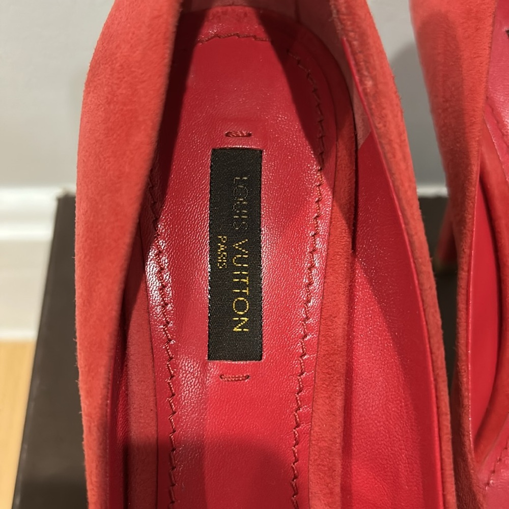 Louis Vuitton suede pumps - Picture 4 of 7